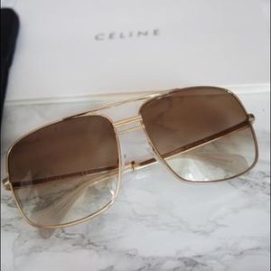 Celine Sunglasses 41808 Gold
